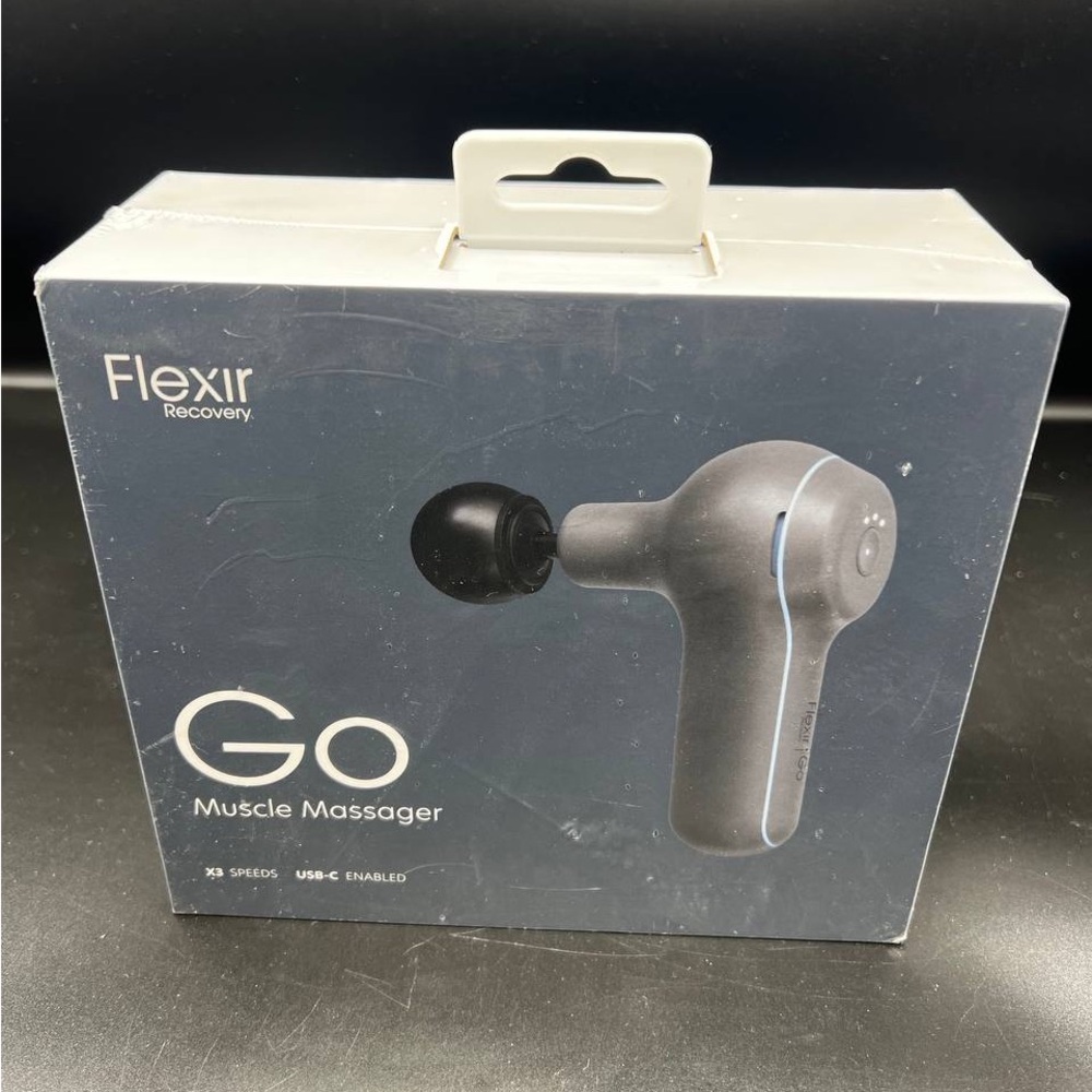 Flexir Recovery GO Muscle Massager - X3 Speeds - USB-C Enabled - NEW, SEALED